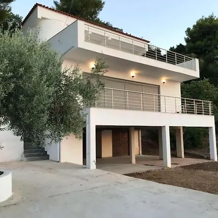 Christina Asproneri With Panoramic Sea View Villa *
