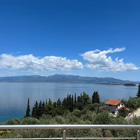 Christina Asproneri With Panoramic Sea View Villa Kamena Vourla